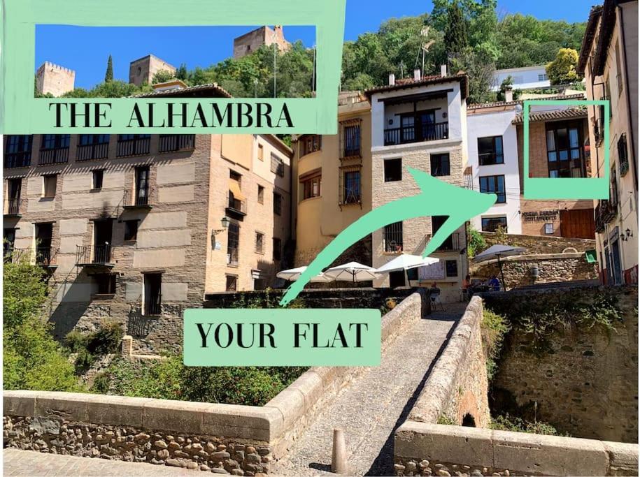 Apartament Cosy Flat/Nearly Touching Alhambra/Great Views Grenada Zewnętrze zdjęcie
